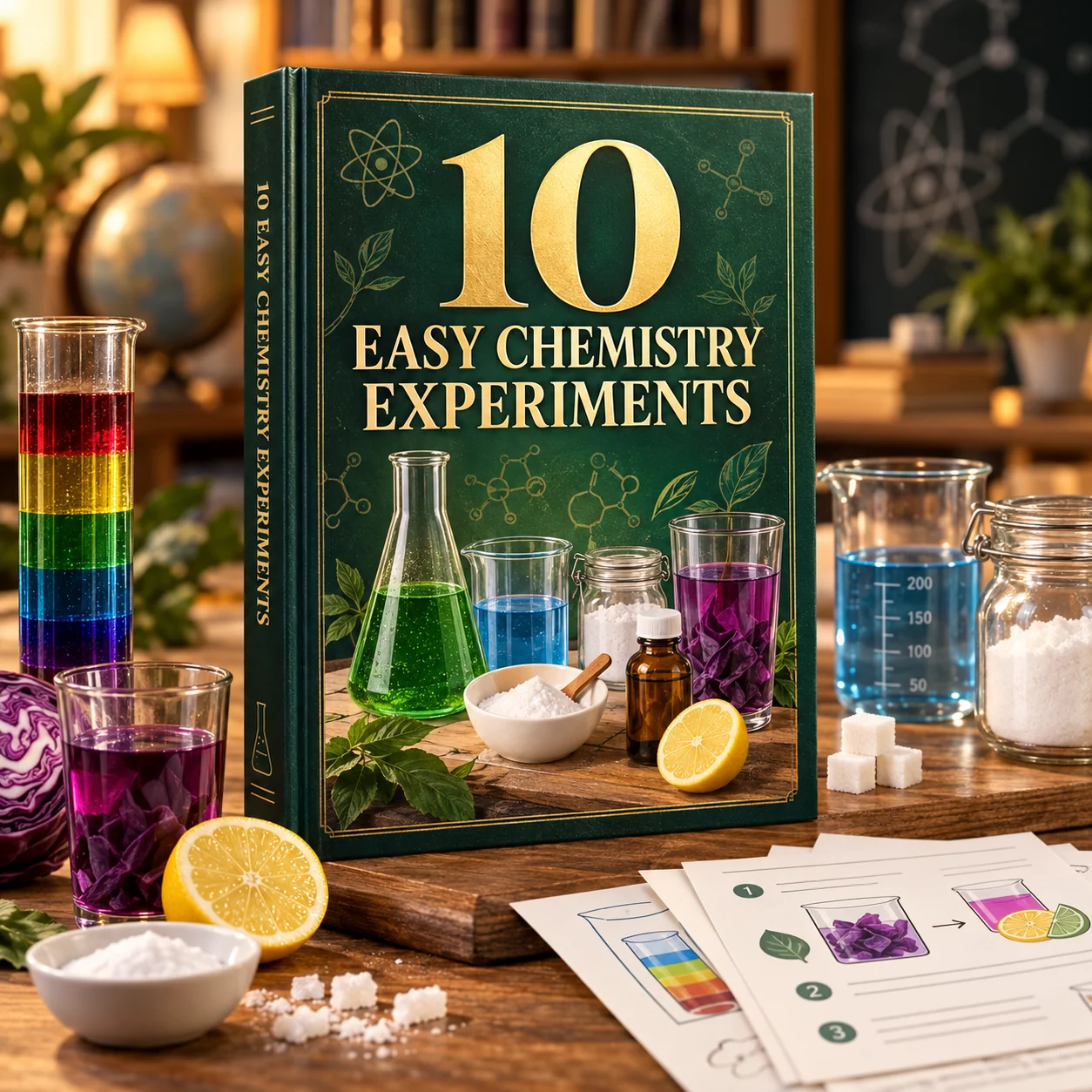 10 Easy Chemistry Experiments